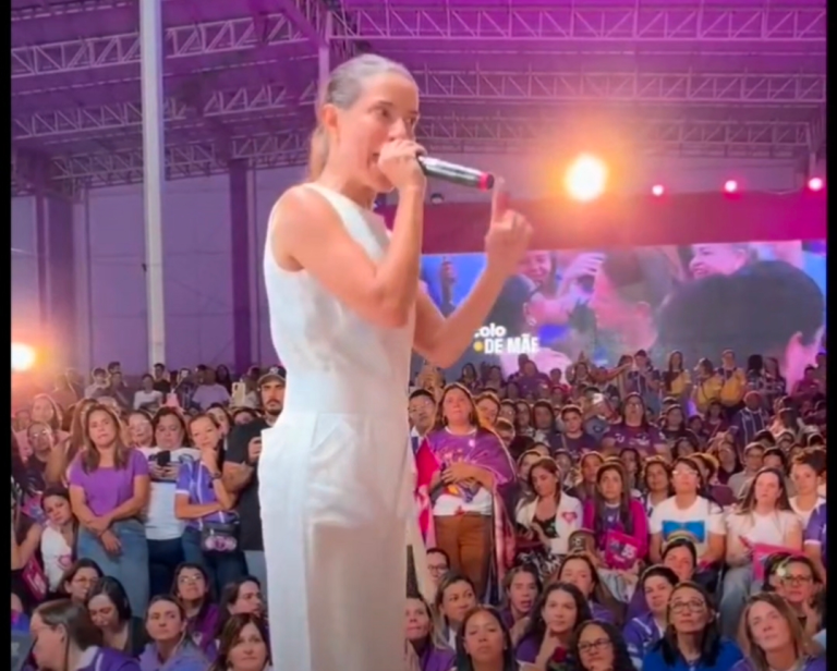 Raquel diz já ter se retratado sobre fala da laqueadura e diz que frase foi tirada de contexto