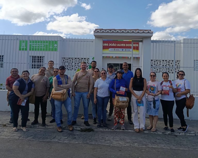 Carnaíba realiza mutirão de prevenção e combate ao Aedes aegypti no Centro da cidade