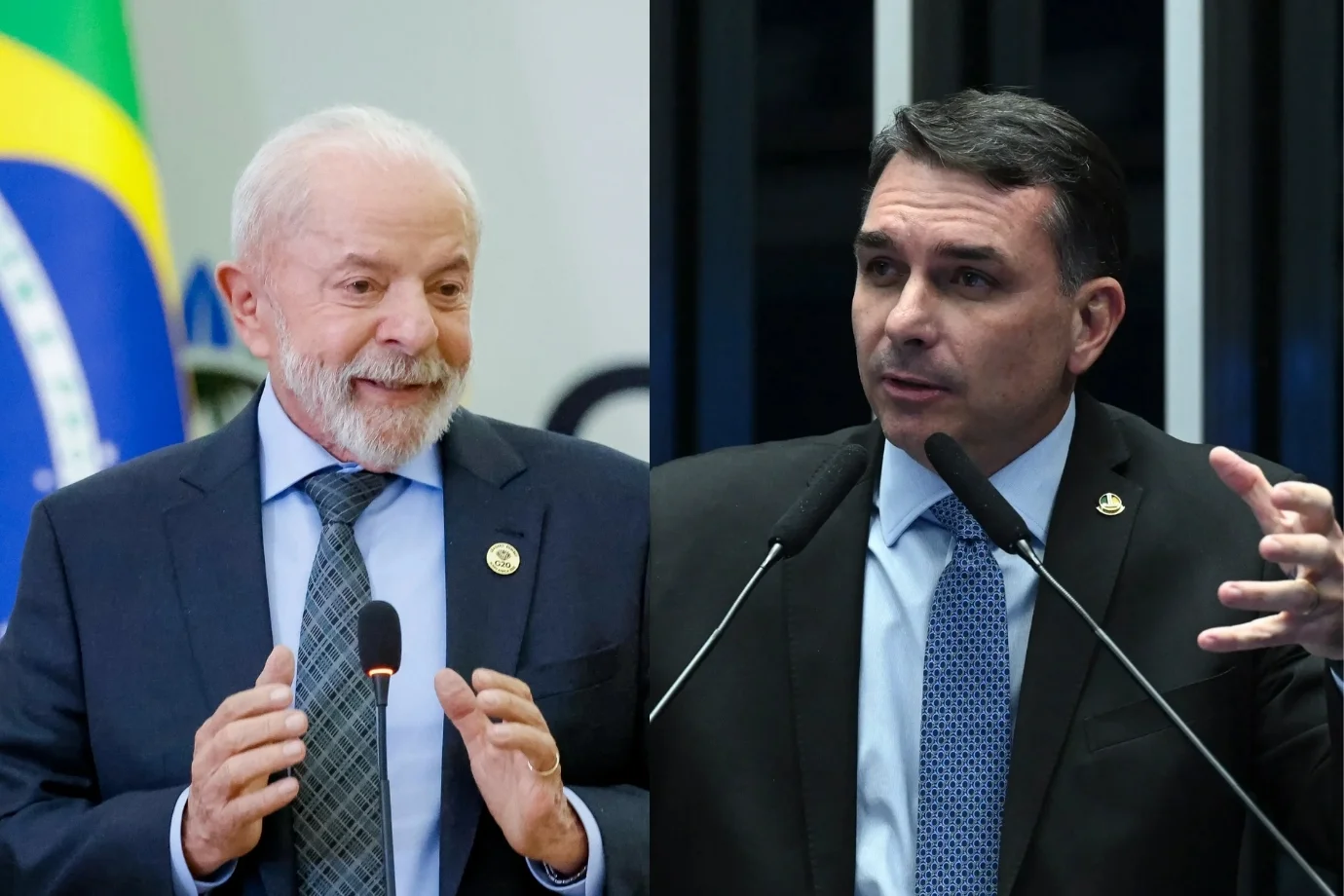 Datafolha, 1º turno: Lula, 39%; Flávio Bolsonaro, 36%; Cury, 6%; Caiado, 4%; Renan, 3%; Zema, 2%