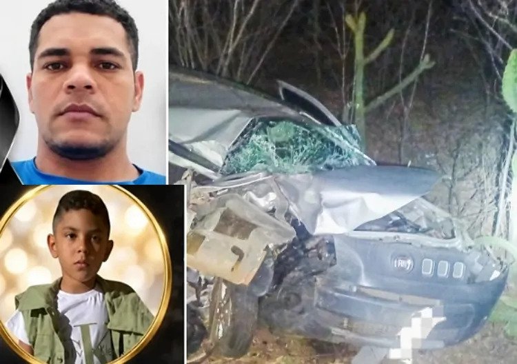 Pai e filho de 6 anos morrem em trágico acidente em Ouricuri